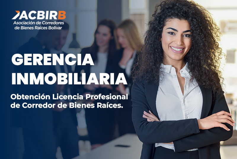 Licencia Corredor Profesional De Bienes RaÍces Cbr Acbir Bolivar 4773